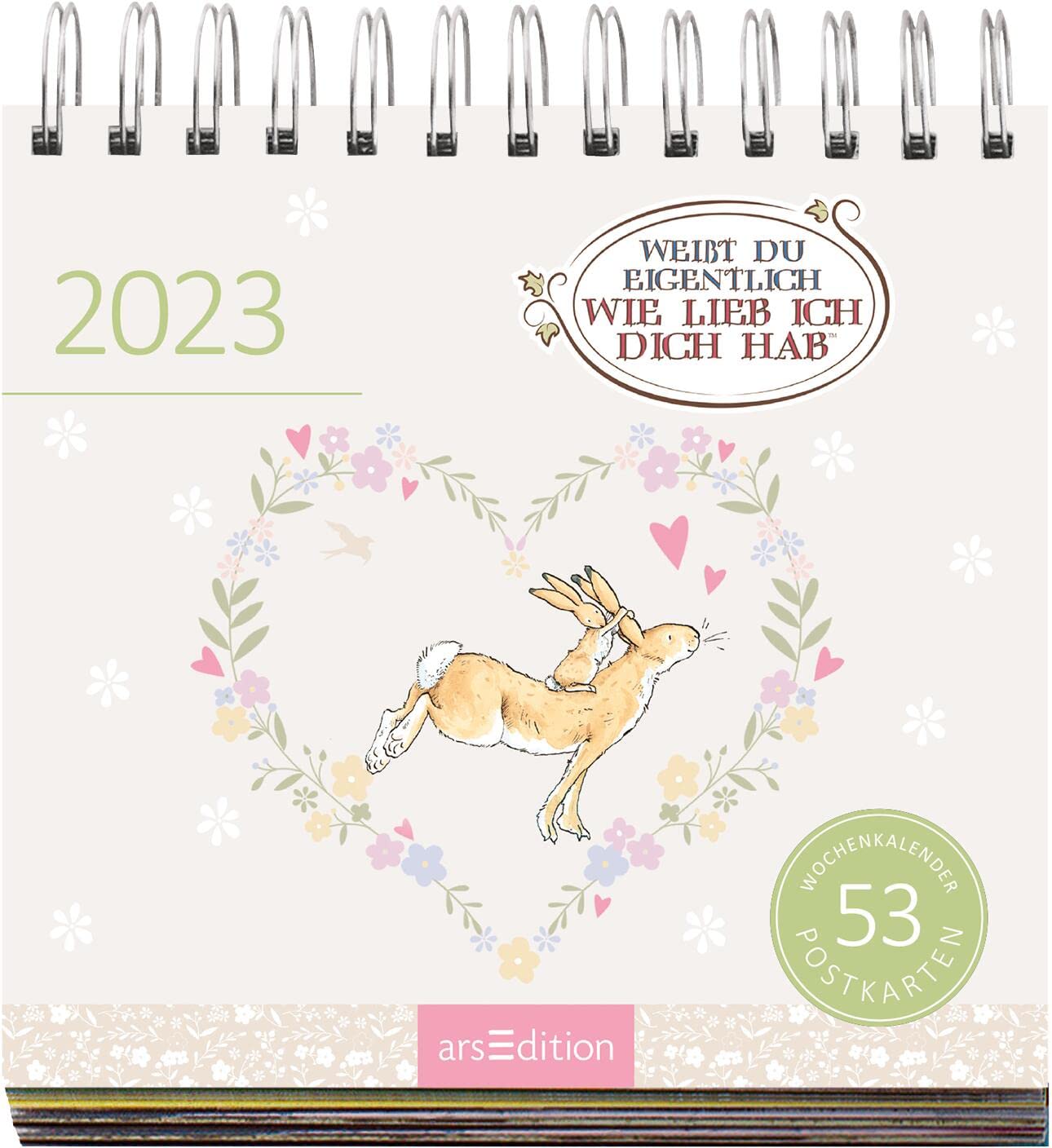 Display Postkartenkalender 2023: Mit 20 x 3 Ex. | Wochenkalender 2023, 53 Postkarten zum Abtrennen und Verschicken