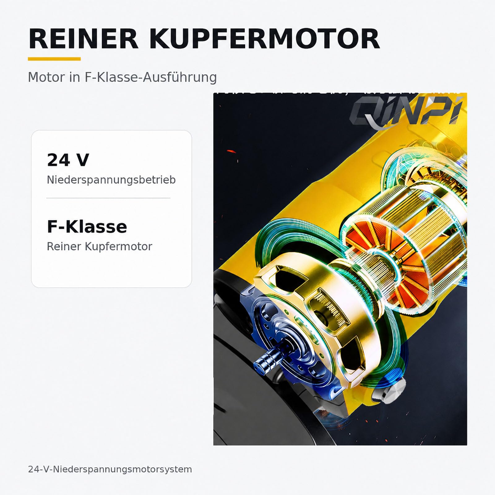 Elektrischer Geflügelrupfer, 4-Wellen-rupfkopf, Wechselkopf
