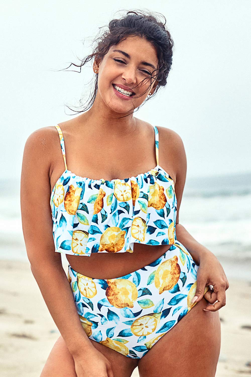 cupshe plus size swimwear
