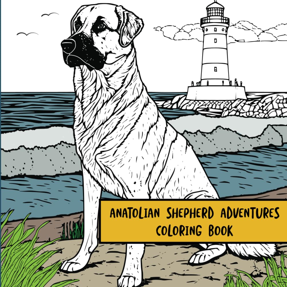 Anatolian Shepherd Adventures: Coloring Book
