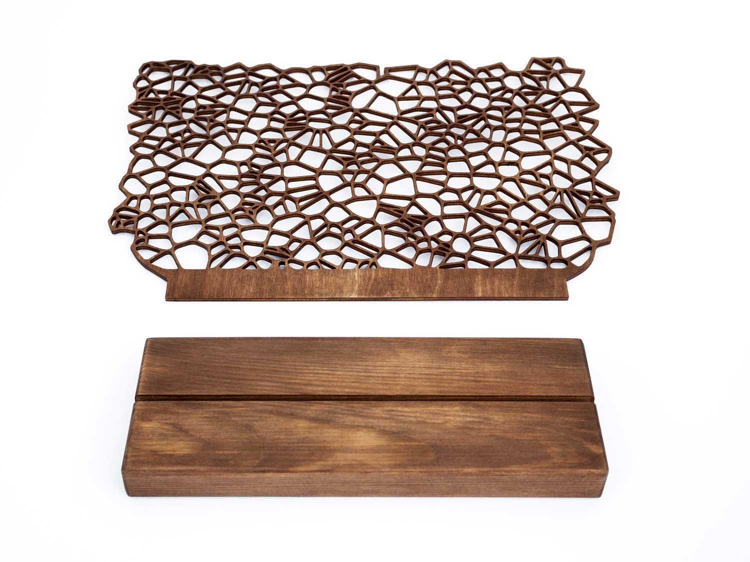 Ohrringhalter aus Holz - Handgemachte Aufbewahrung für Ohrringe mit einzigartigem Design - Umweltfreundliches Schmuckzubehör Geschenk