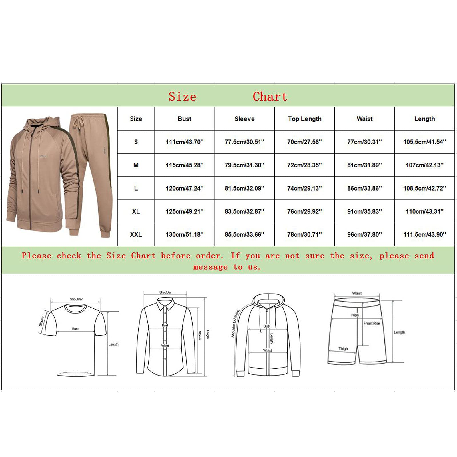 Conjunto de chándal para hombre, sudadera con capucha, pantalón deportivo de dos piezas, ropa deportiva, para invierno, para exteriores, invierno, cálido, gris, XXL