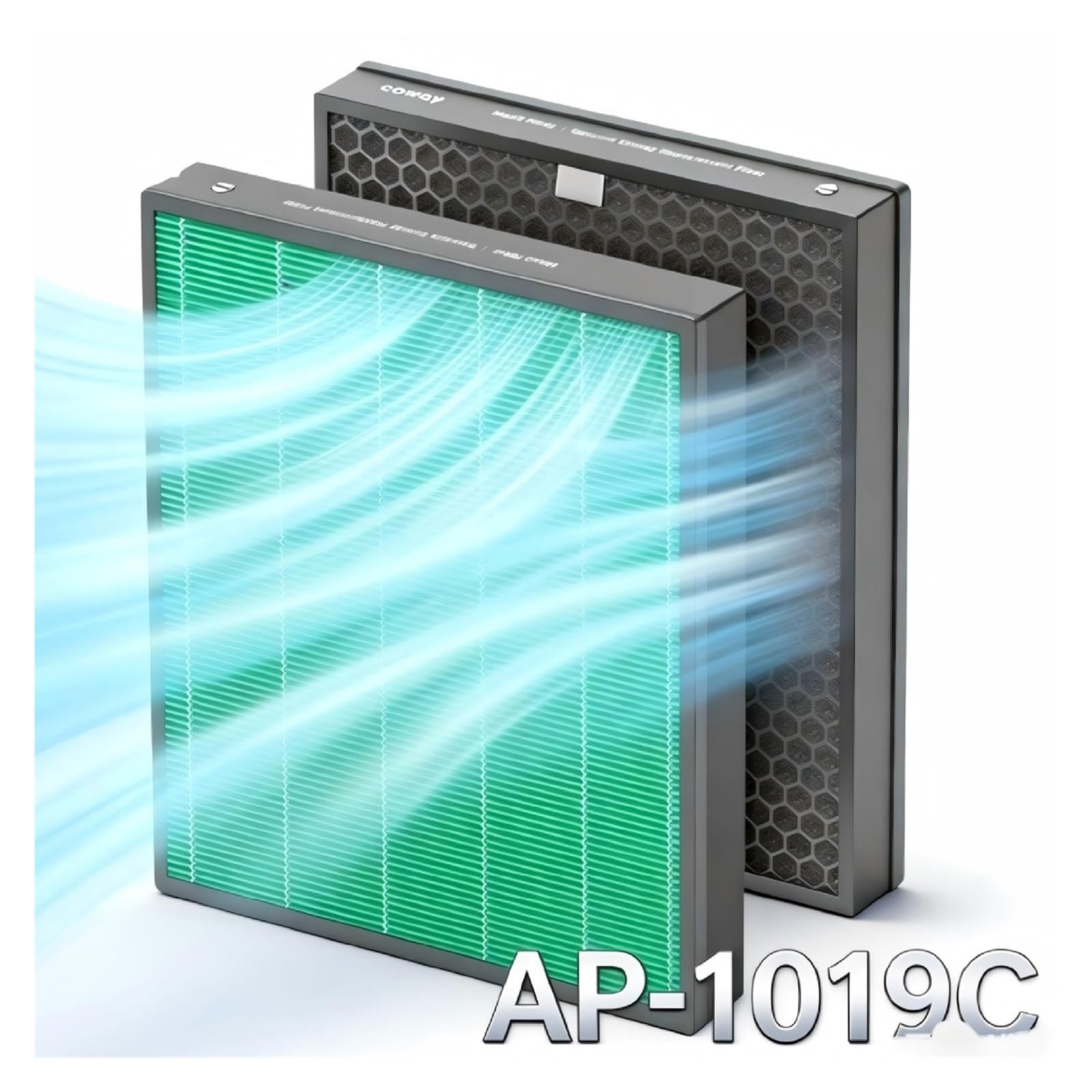 Filtro HEPA Purificador De Aire H13, Compatible With Coway, For AP-1019C