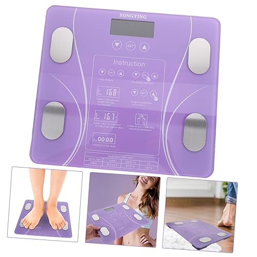 Miniatura 9 de Healeved Báscula digital para peso corporal Báscula de peso inteligente Báscula de baño Báscula de peso corporal Báscula electrónica Báscula de peso