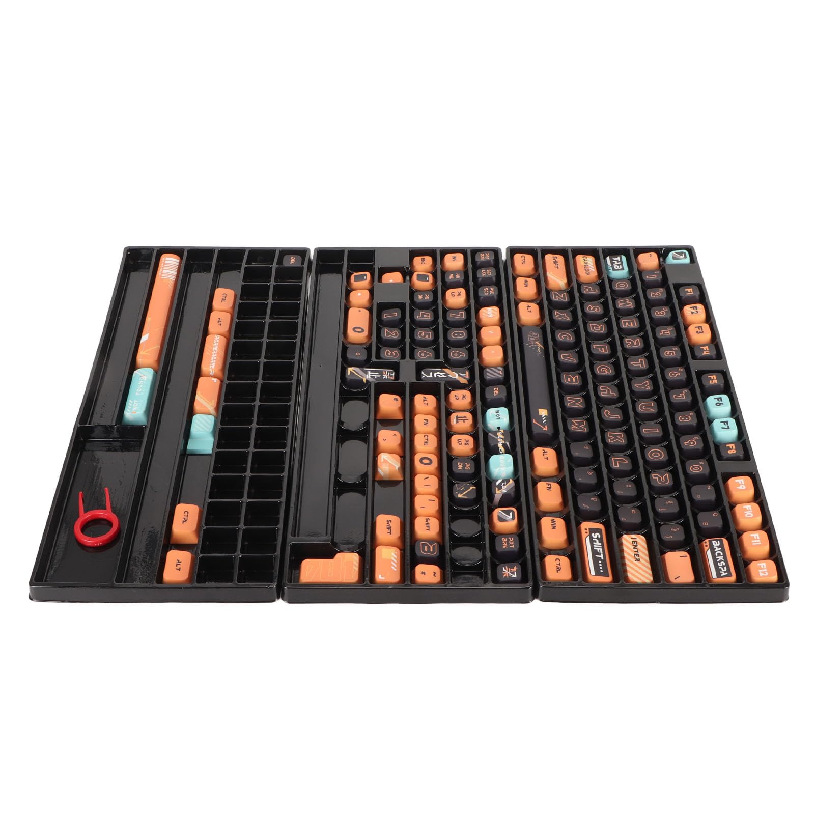 Naroote Zestaw 141 Kluczowych Klawiszy PBT Fadeless DIY Keycaps do Klawiatur Mechanicznych Niestandardowe Wrażenia Podczas Pisania