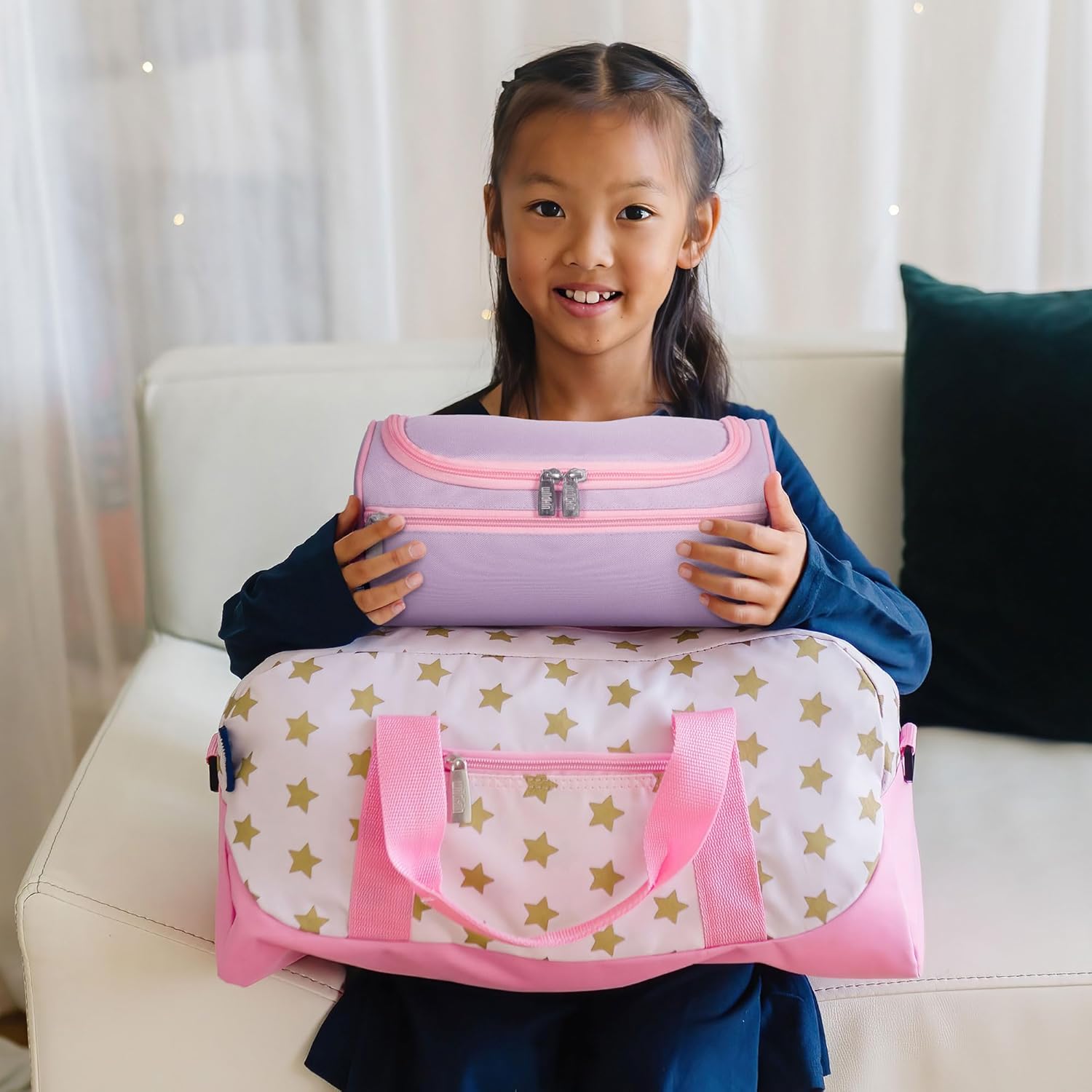 Wildkin Toiletry Bag for Boys and Girls, Stay Organized on the Go with Our Spacious and Multifunctional Toiletry Bags, Ideal for School, Weekend, or Overnight Travel