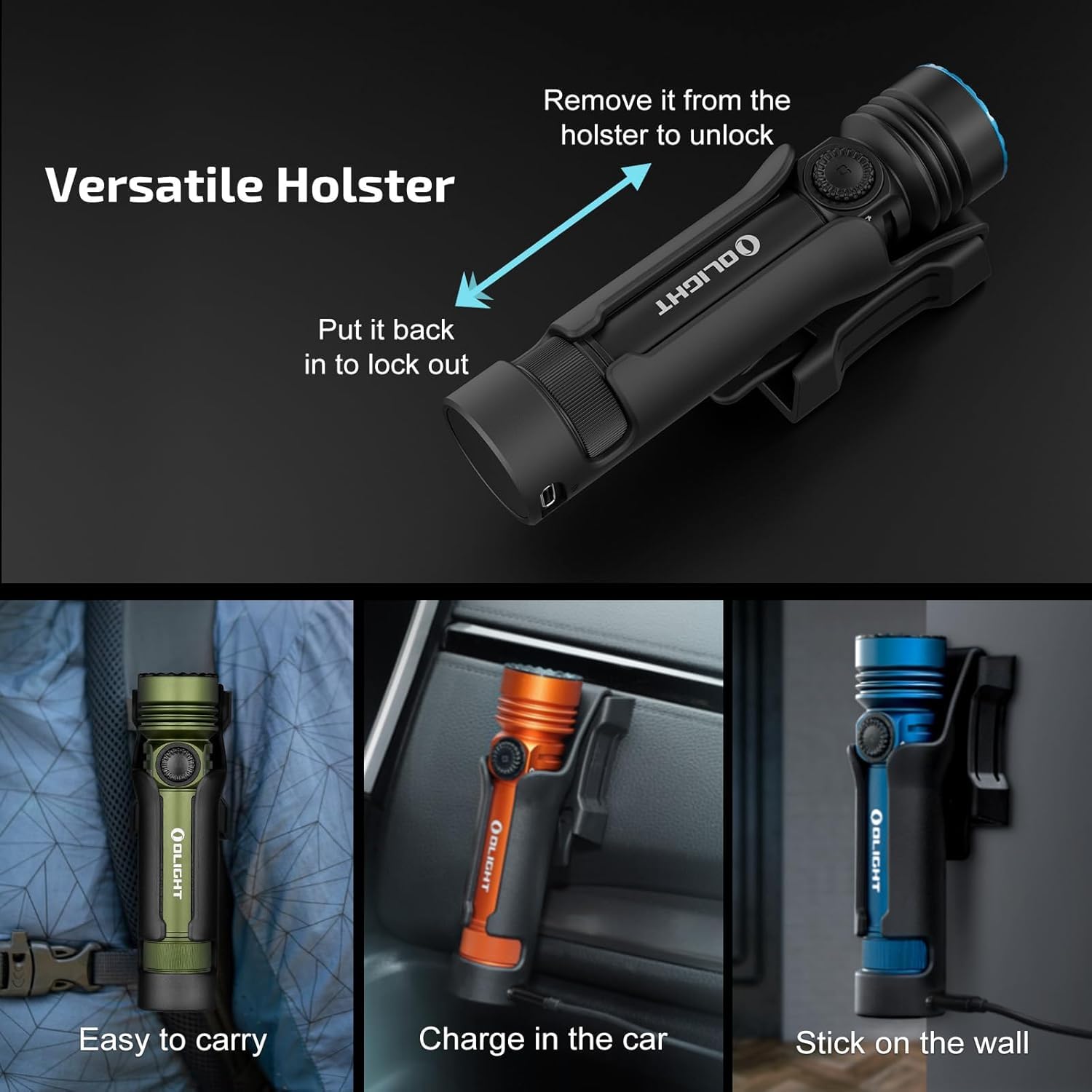 OLIGHT Seeker 4 Pro 4600 Lumens Rechargeable Outdoor Flashlight