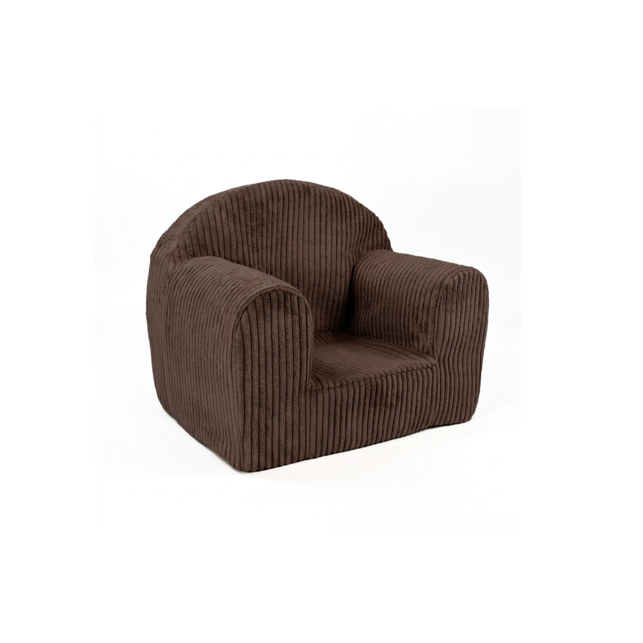 FORTISLINE Fauteuil Enfant en Velours Côtelé 40 x 33 x 39 cm – Petit Fauteuil en Mousse avec Housse Lavable – Assise pour Chambre d’Enfant – Certifié Oeko-TEX – Fabriqué dans l’UE