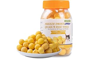 Freeze Dried Quail Meat - Natural Cat and Dogs Tasty and Easy...