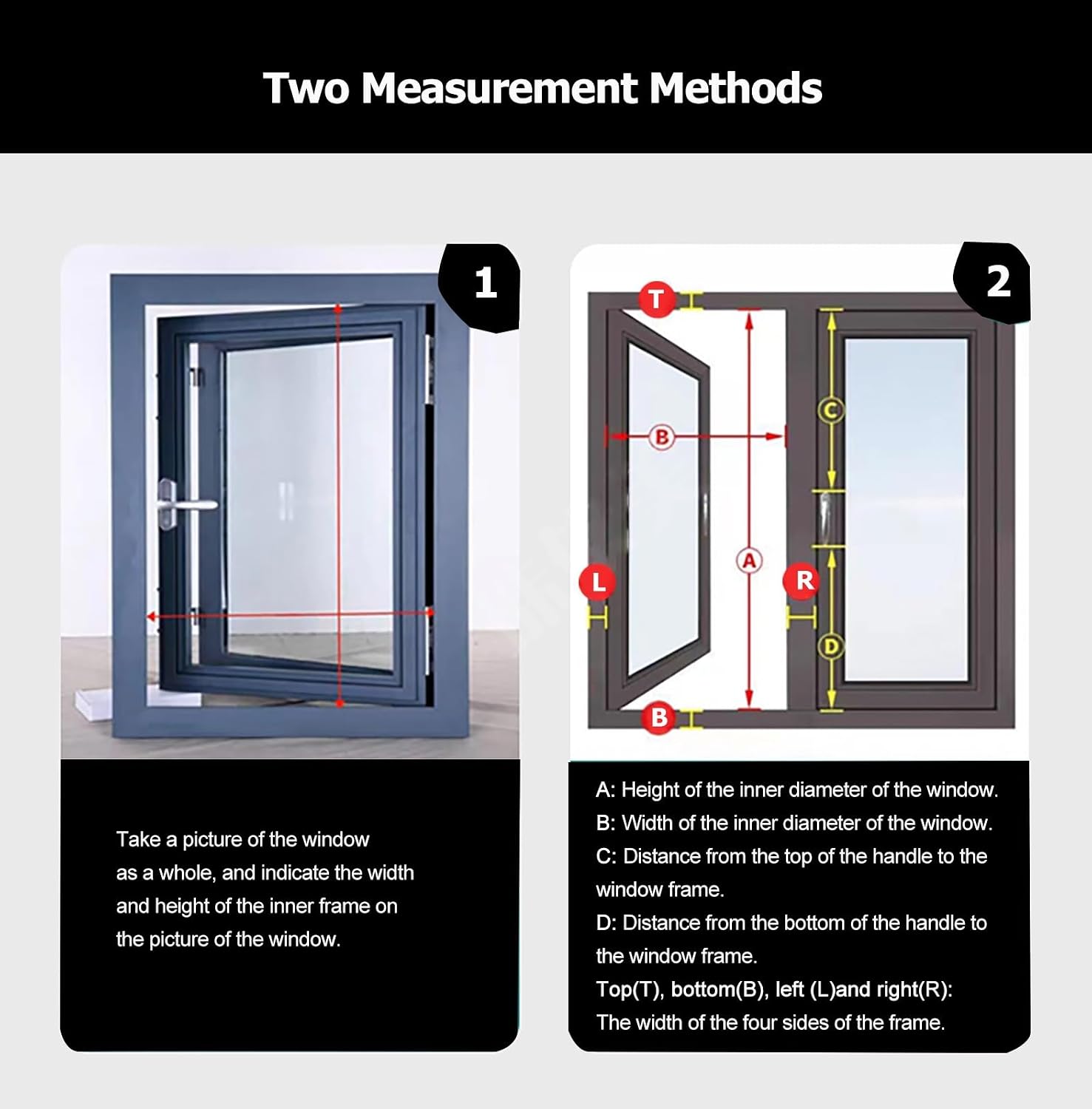 Window Screen Gray Framed Slide Window Net Screen Replacement with Locking Handle, Sliding Window Screen for House Windows, Replacement Window Screen for Effortless Installation(50x120cm/19.7x47.2in)