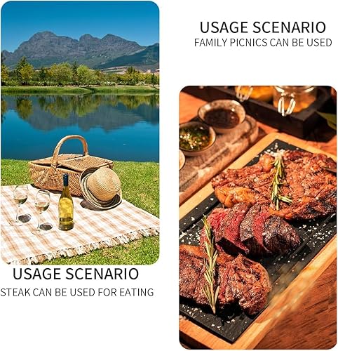 Miniatura 5 de Juego de cubiertos negros de 60 piezas, juego de cubiertos de acero inoxidable para 12 tenedores, cucharas y cuchillos, juego de vajilla para el