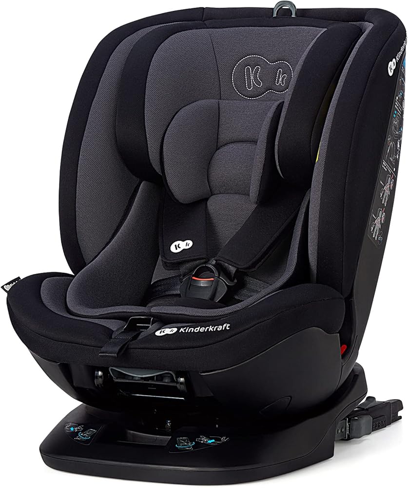 Kk kinderkraft seggiolino per auto xpedition isofix girevole sulla base a 360° KCXPED00BLK0000
