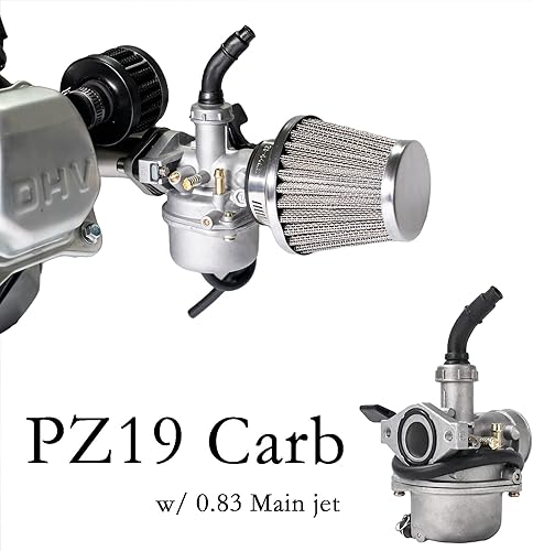 Miniatura 5 de JMCHstore Etapa 2 Performance Mainfold Kit para motor Predator 79cc 3HP, Coleman CT100U CC100X 98cc, Massimo MB100 Mini Bike, Adaptador de Carb