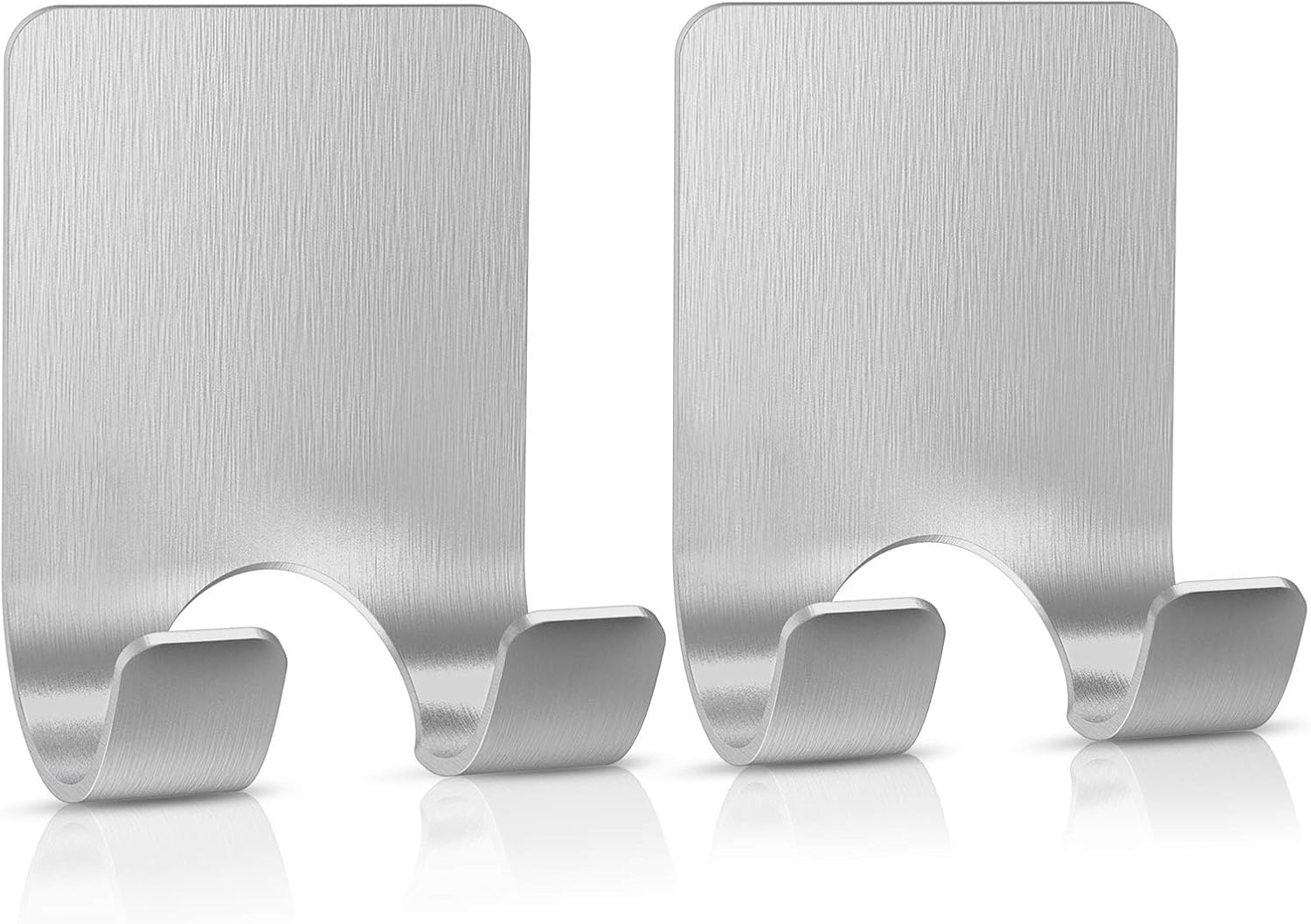 Adhesive Razor Holder, VIS'V Silver Self Adhesive Razor Hooks Shower