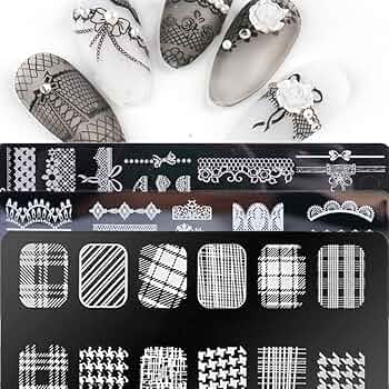 同梱値引最大200円●スタンプネイル　プレート　8枚 71fsOAwm3mL._UF350,350_QL50_.jpg