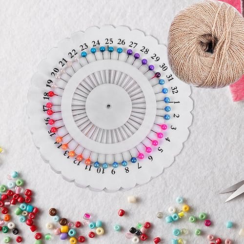 Miniatura 8 de Suministros de macramé, 1 juego de discos redondos para trenzar, discos redondos, cuerda de cuentas de espuma, placa trenzada, tejer, herramientas