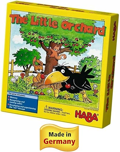 Miniatura 5 de HABA Little Orchard - Juego de memoria cooperativo para edades de 3 años en adelante fabricado en Alemania