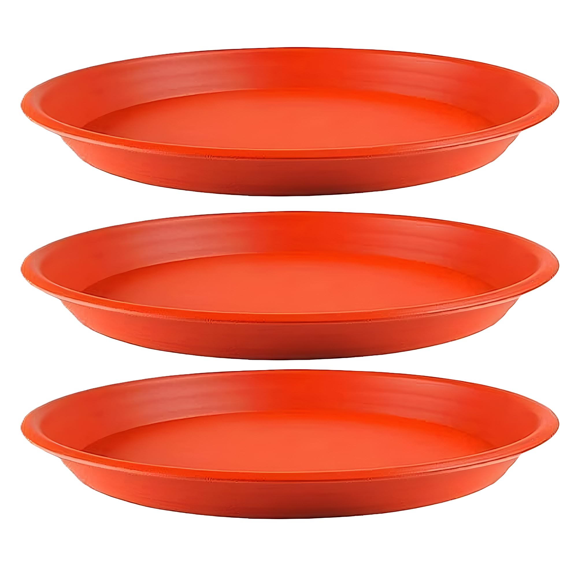 SIGNY Round Plant Saucers - Set of 3 -7