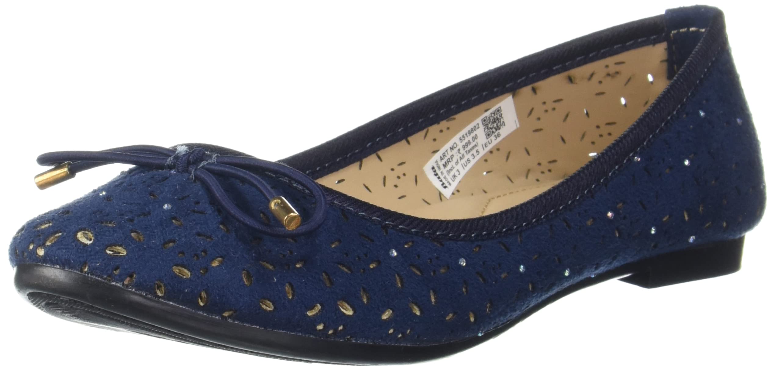 Bata Womens YVIAN1 Blue Shoe UK 6 (5519802 ) (B09BVXZRHK) Amazon Price History, Amazon Price Tracker