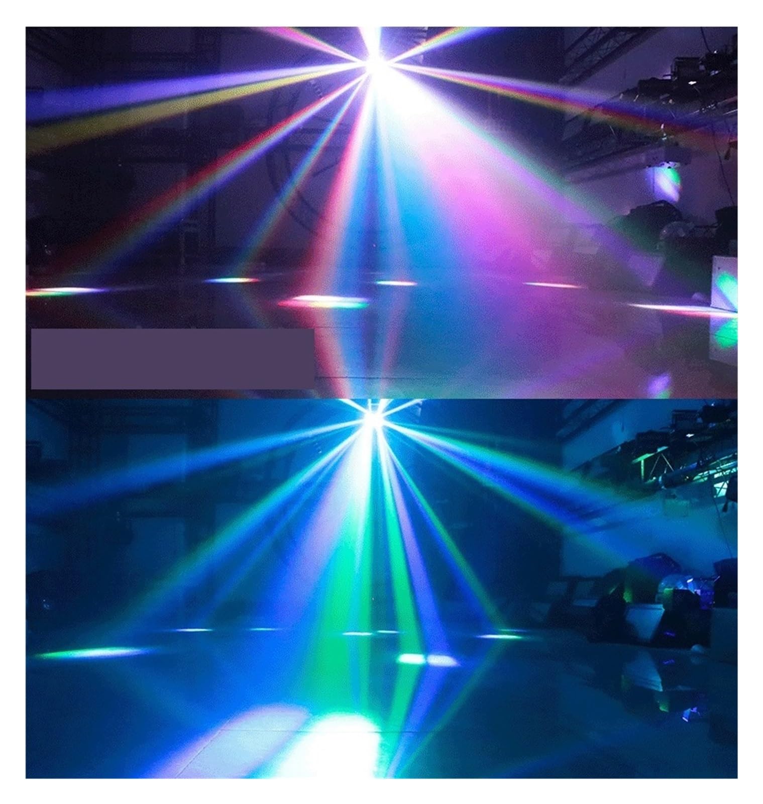 LED Bühne Effekt Projektor for DJ Disco Party Weihnachten Urlaub Sound Beleuchtung Starry Sky Neue Jahr Lampe Ball Für Partys und Clubs(With Remote)