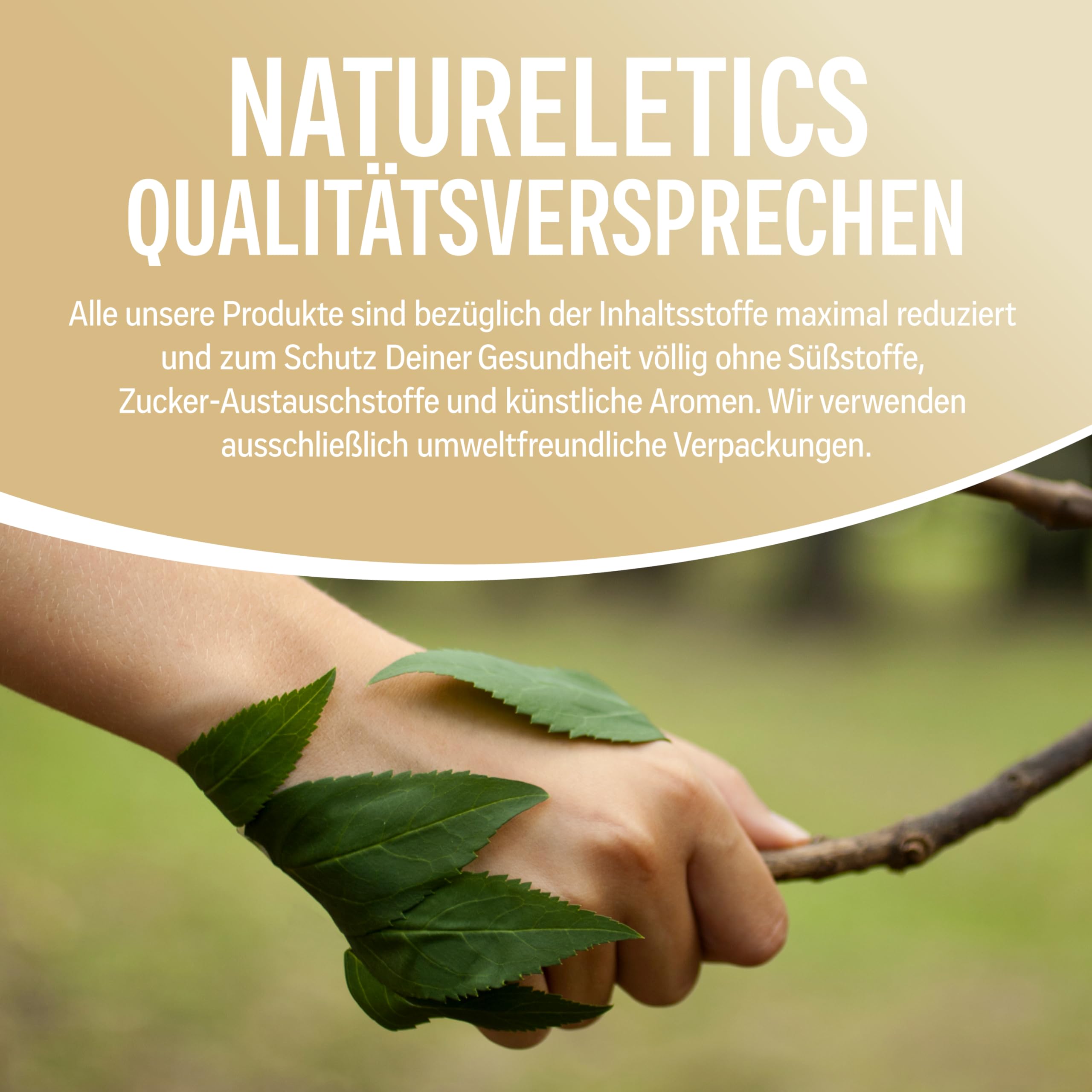 NATURELETICS VANILLE Whey Protein Ungesüßt ohne Süßstoffe und Zuckerzusatz Natürliches Premium Eiweißpulver, 1kg ohne Aspartam & Sucralose, Low Carb, Hoher BCAA-Anteil, Made in Germany