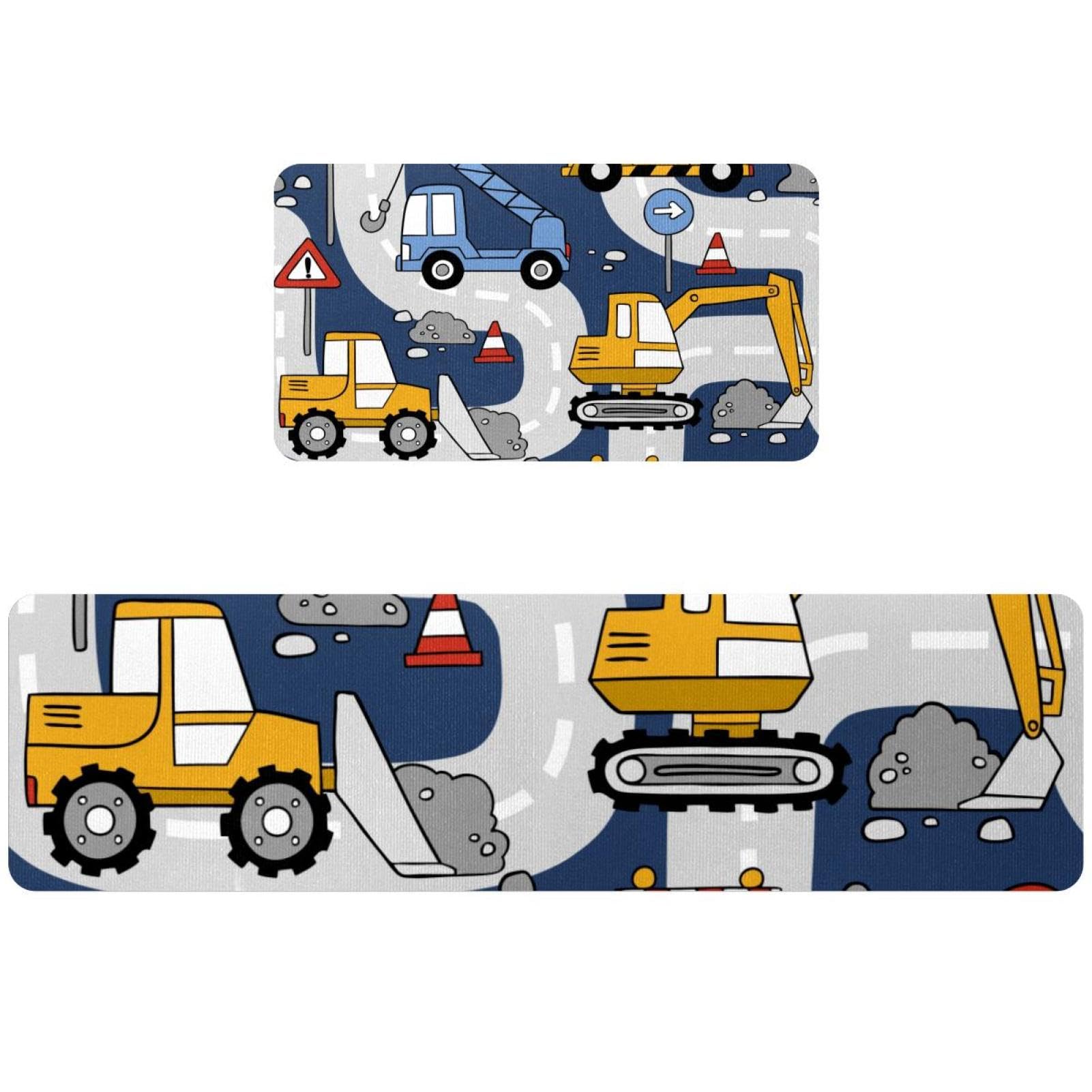 Tapis de cuisine lavables antidérapants et absorbants pour couloir et buanderie familiale