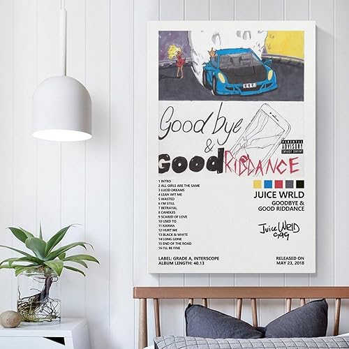 Miniatura 5 de Goodbye & Good Riddance - Póster de portada de álbum para dormitorio, lienzo estético, decoración de pared, 08 x 12 pulgadas (7.9 x 11.8 in)