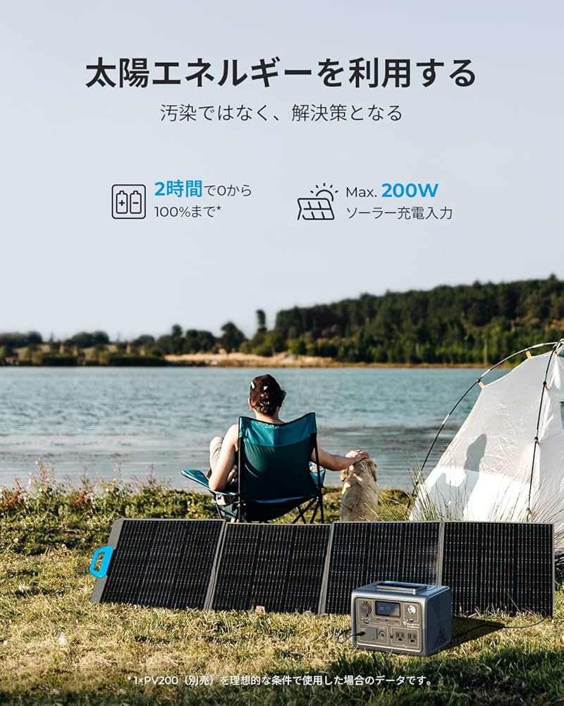 BLUETTI ポータブル電源 268Wh アウトドア キャンプ 41Os1wLup1L.jpg