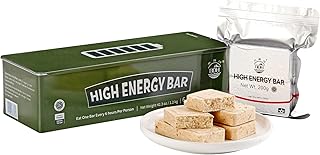 Barres de ration alimentaire d'urgence, nourriture de survie avec boîte en étain, 20 ans de long, pour camping, urgence, tempête de neige, kit de préparation aux catastrophes, saveur originale