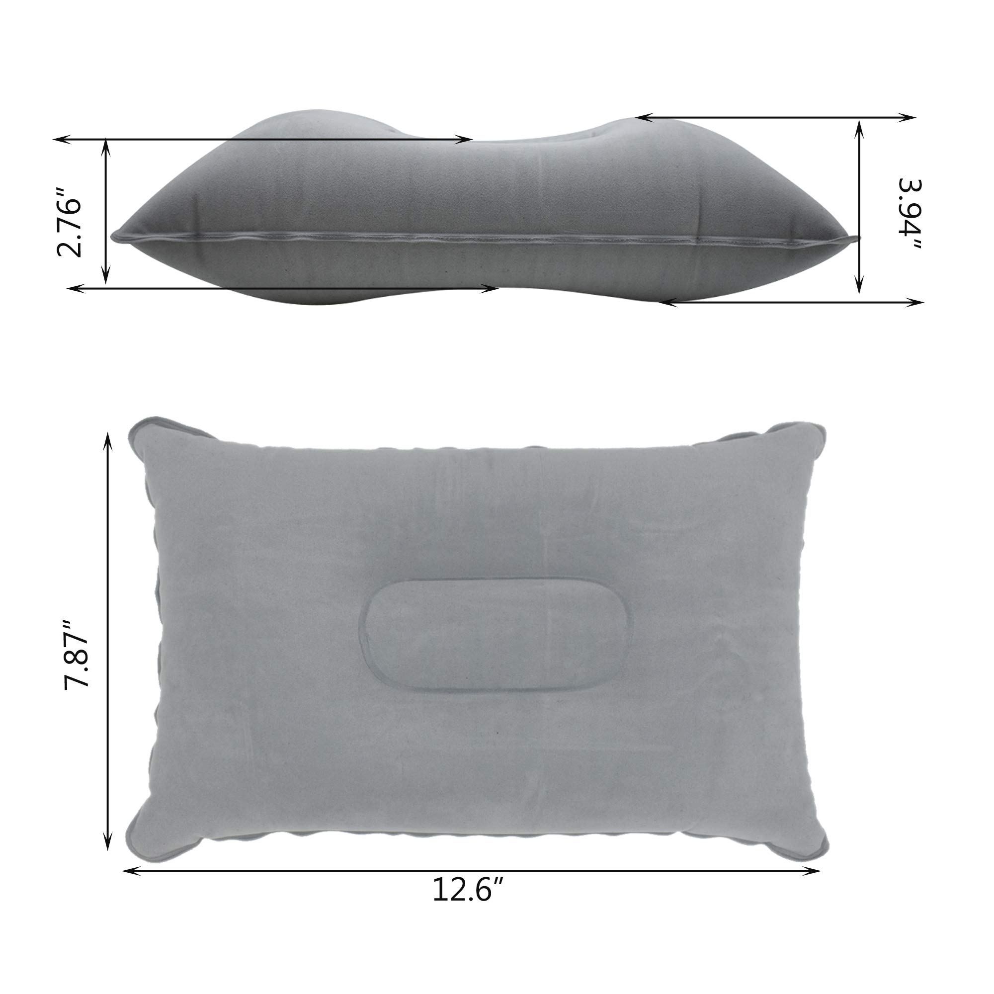 Amazon.com: LiXiongBao 3 Pack Ultralight Inflatable Pillow Small