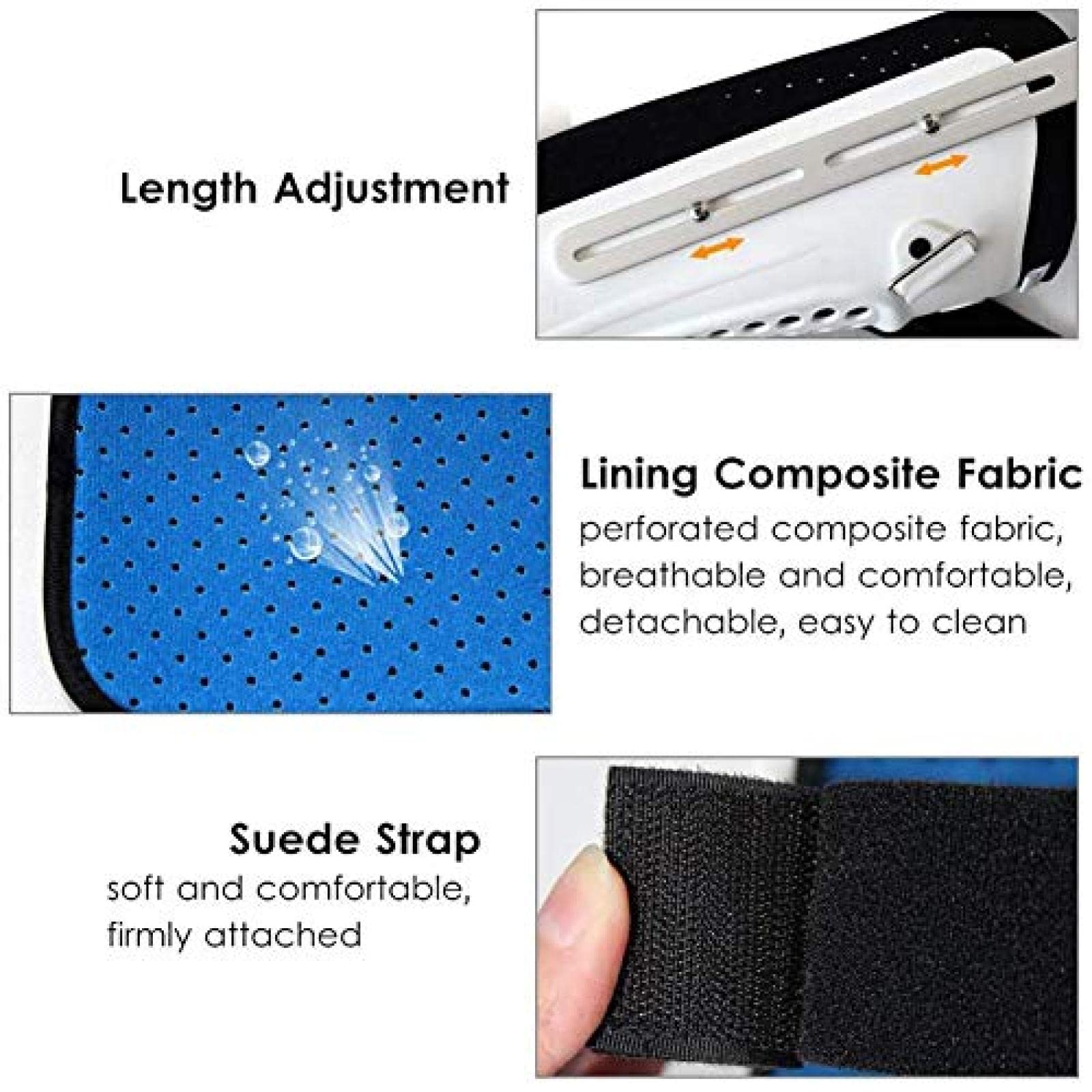Tutore per Piede Cadente Ortesi Supporto per Ginocchio Ginocchio Caviglia Piede Staffe per Ortesi Ginocchio Caviglia Piede Ortesi Tutore Fisso Coscia Rigida Articolazione,L-Left