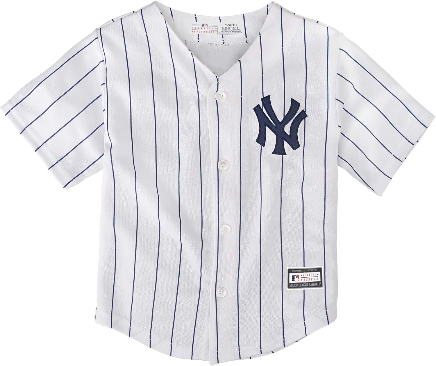 Aaron Judge New York Yankees MLB Toddler 2-4 White Home Player Jersey - Image 2