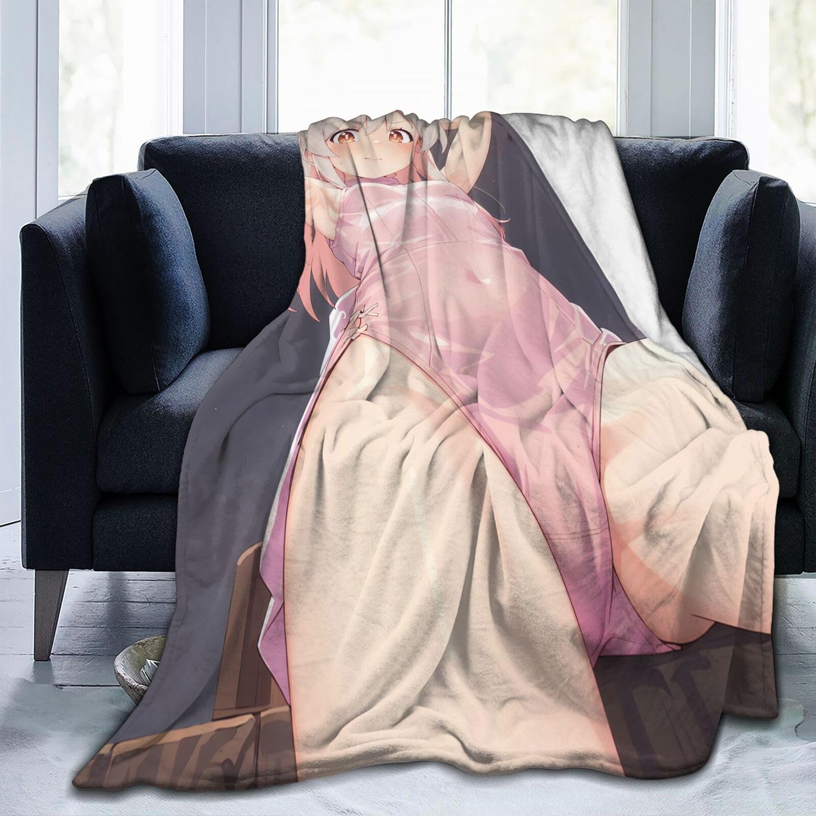 Amazon｜ブランケット 毛布 セクシー アニメ柄 おにまい 绪山真寻 水着