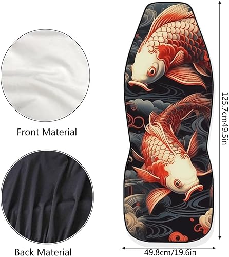 Miniatura 6 de Fundas de asiento de automóvil con plumas de pavo real, transpirables y lavables, funda de asiento de automóvil con plumas retro, funda universal