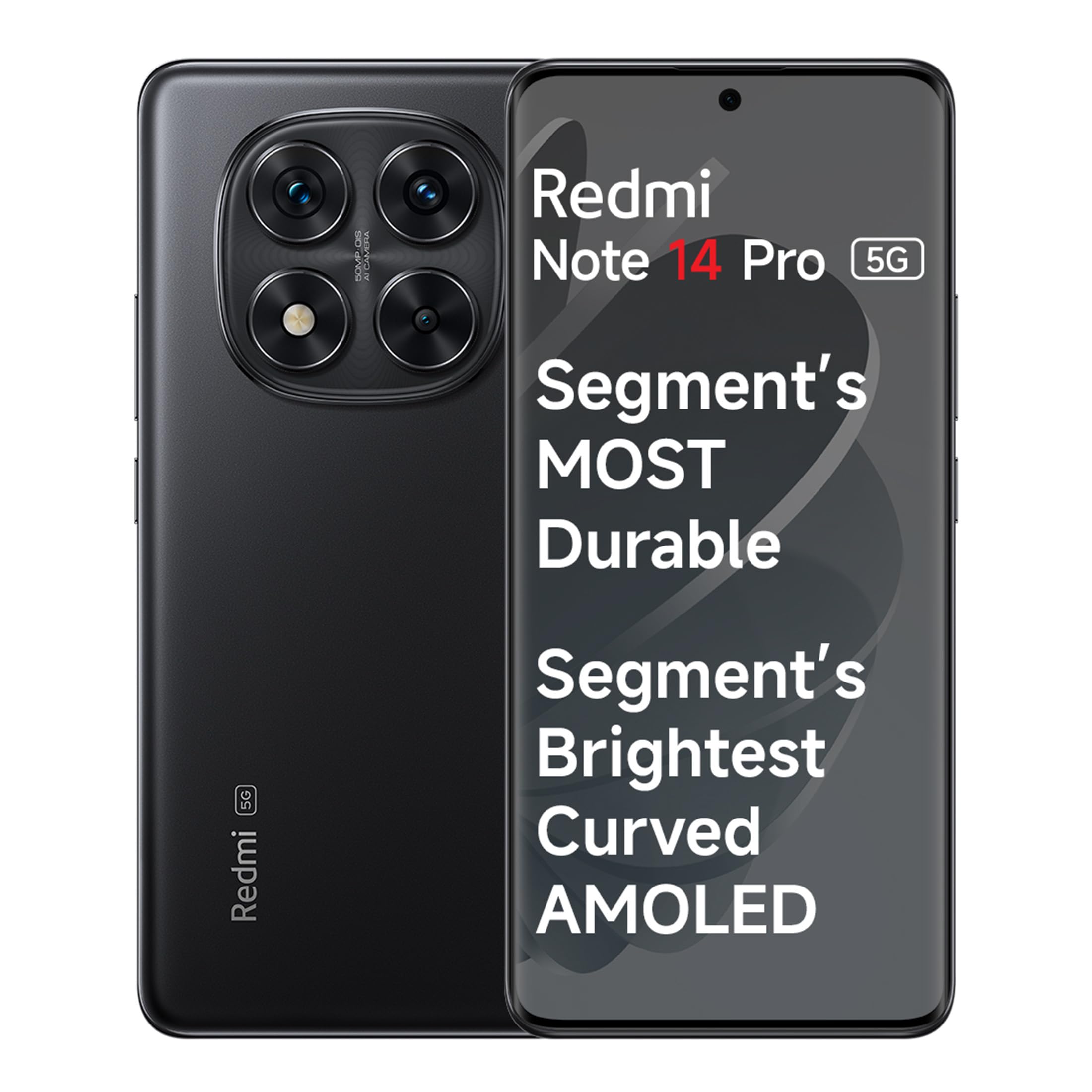 Redmi Note 14 Pro 5G Titan Black 8GB RAM 128GB ROM(Without Offer)-image-26
