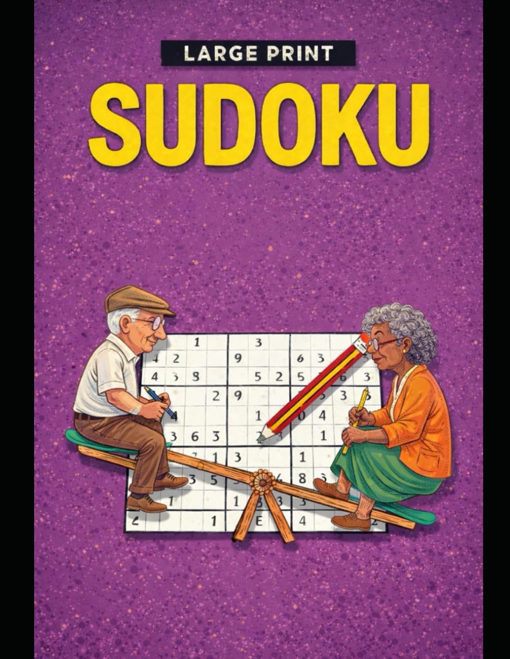 Sudoku Large Print for Seniors: Easy to Hard Puzzles • Big Grids • Relaxing & Brain-Boosting Fun