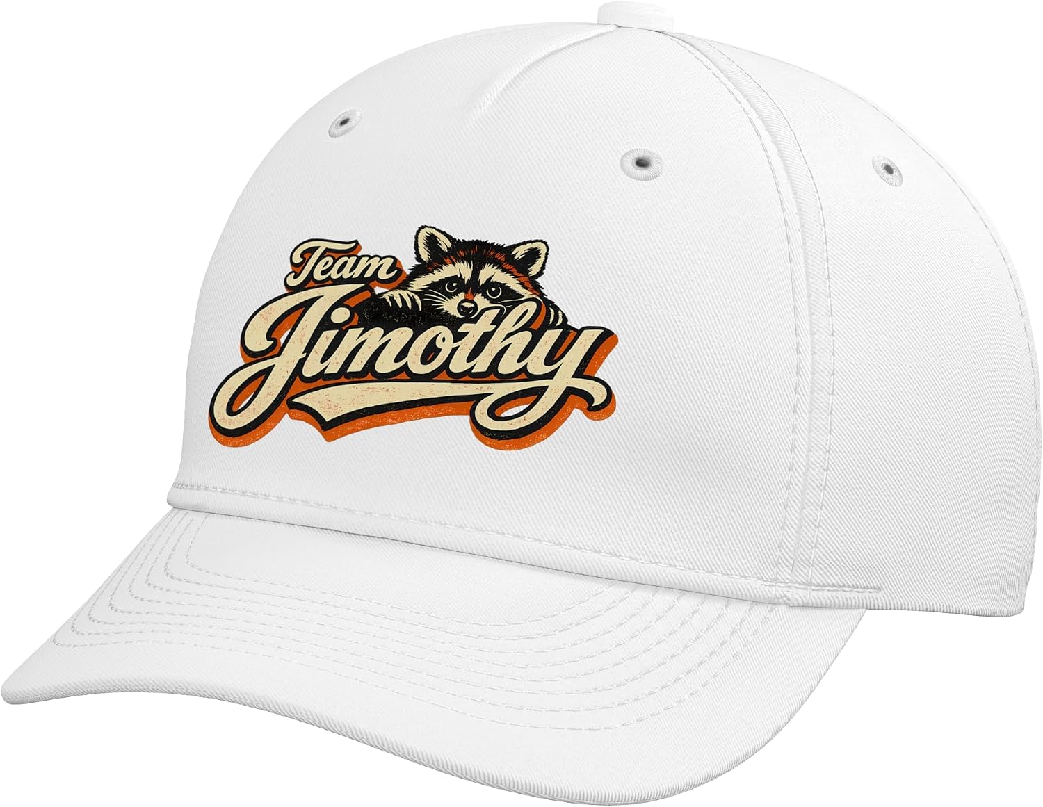Team Jimothy Viral Raccoon Jimothy Adjustable Baseball Hat