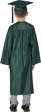 GraduatePro Kindergarten Graduation Cap and Gown Class of 2026 for Preschool Kids Ceremony, 12 Colors