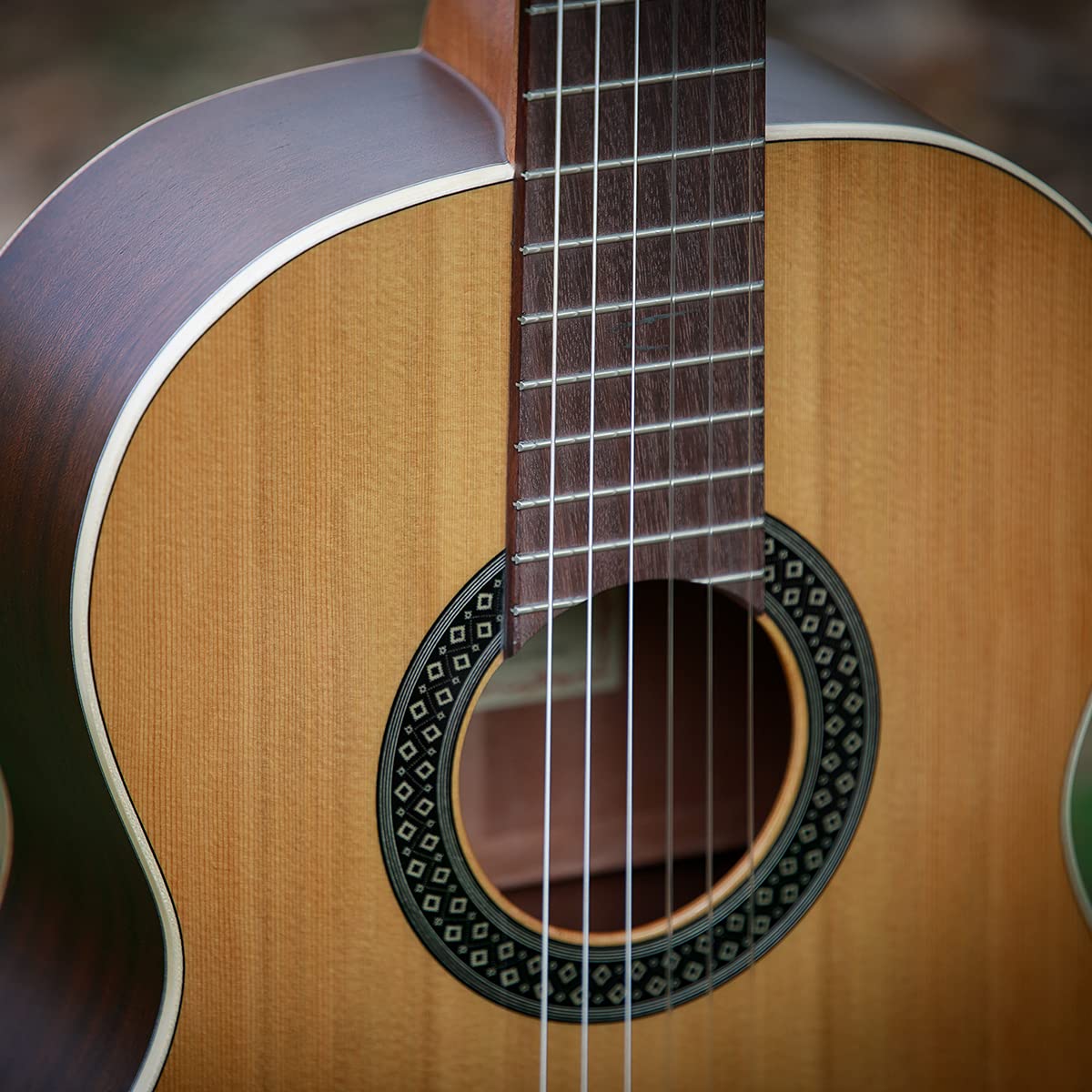 Guitarra Clásica Española Alhambra 1C Hybrid Terra Brillo Natural