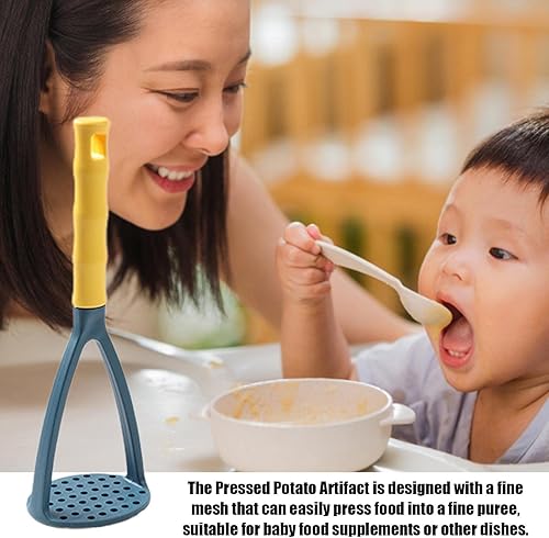 Miniatura 3 de Triturador de frutas - Herramienta trituradora de manos para alimentos - Herramienta trituradora de frijoles con mango ergonómico, herramienta de