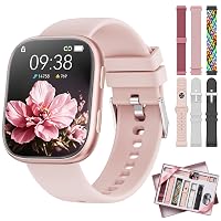 Mingtawn Smartwatch Donna, 7 Cinturini—Regalo Perfetto Donna