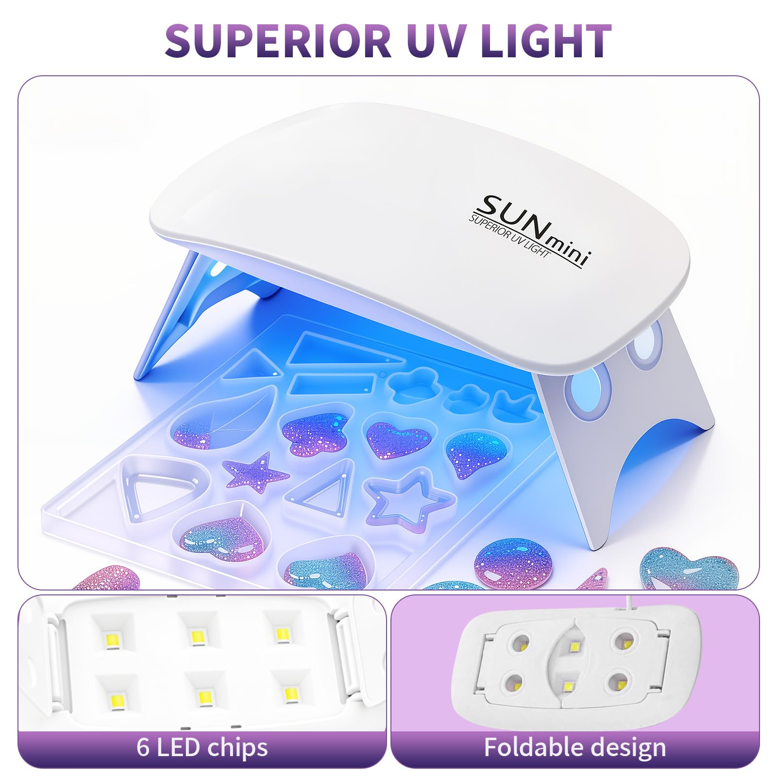 UV Resin Jewelry Kit - Beginner Friendly -6