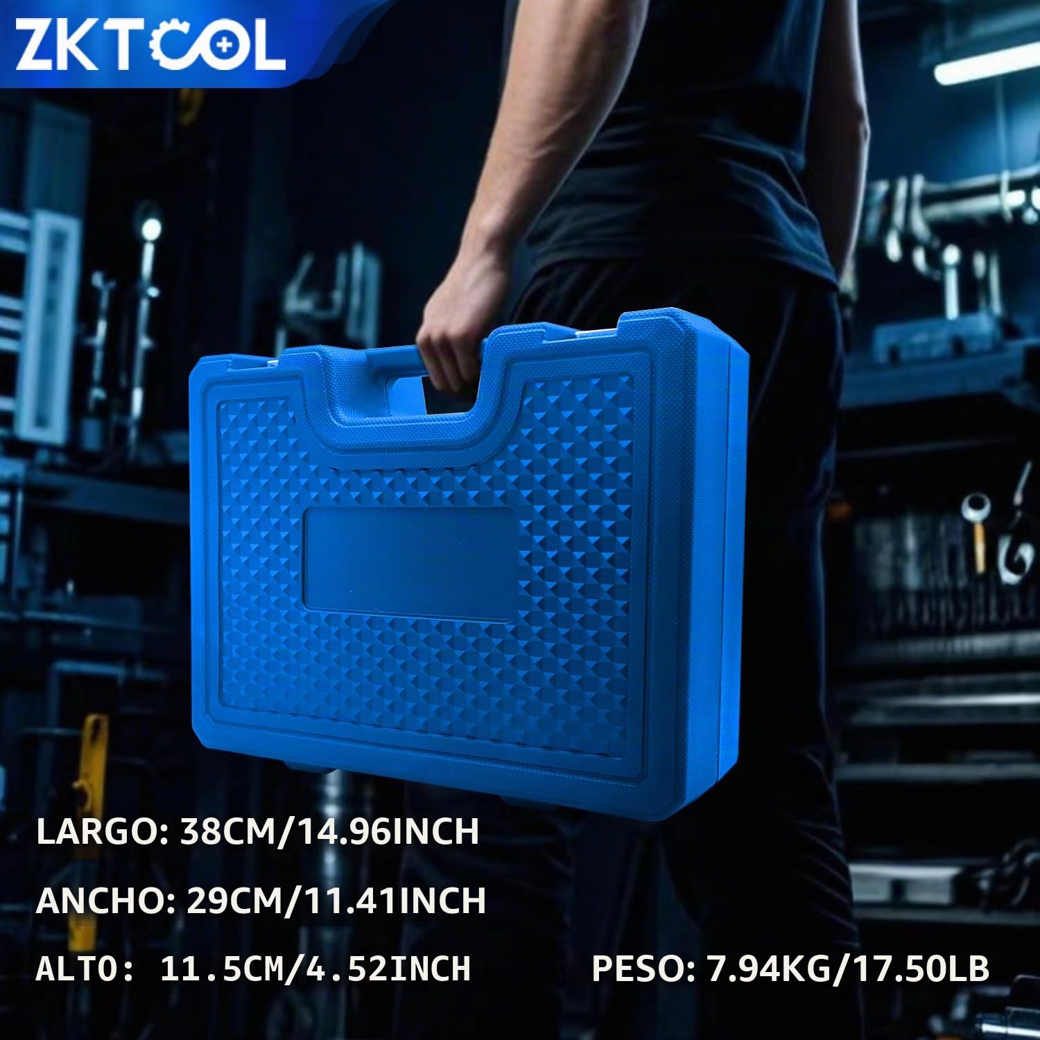 ZKTOOL 24 Piezas Extracción de Inyectores Diésel Neumáticos, Herramienta de Extracción de Inyectores Diésel por Vibración Neumática, con 19 Adaptadores, Conectores de EE. UU. y UE y Mango de Mano