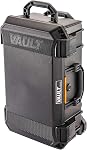Vault by Pelican - V525 Case with Padded Dividers for Equipment, Electronics Gear, Camera (Black) V525Wd