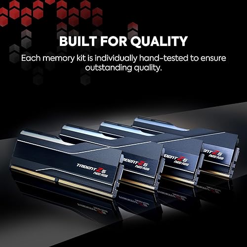 Miniatura 5 de G.SKILL Trident Z5 Neo RGB Series DDR5 RAM (AMD Expo) 32 GB (2 x 16 GB) 8000MTs CL38-48-48-128 1.45V Memoria de computadora de escritorio U-DIMM -