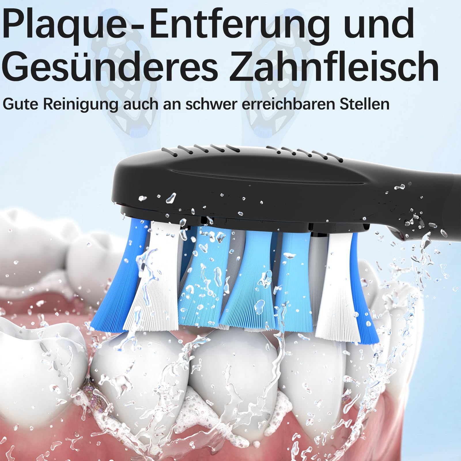 16er Ersatzbürsten Kompatibel mit Philips Sonicare Elektrische Zahnbürste, Bürstenköpfe Zahnbürst... Ansicht 3