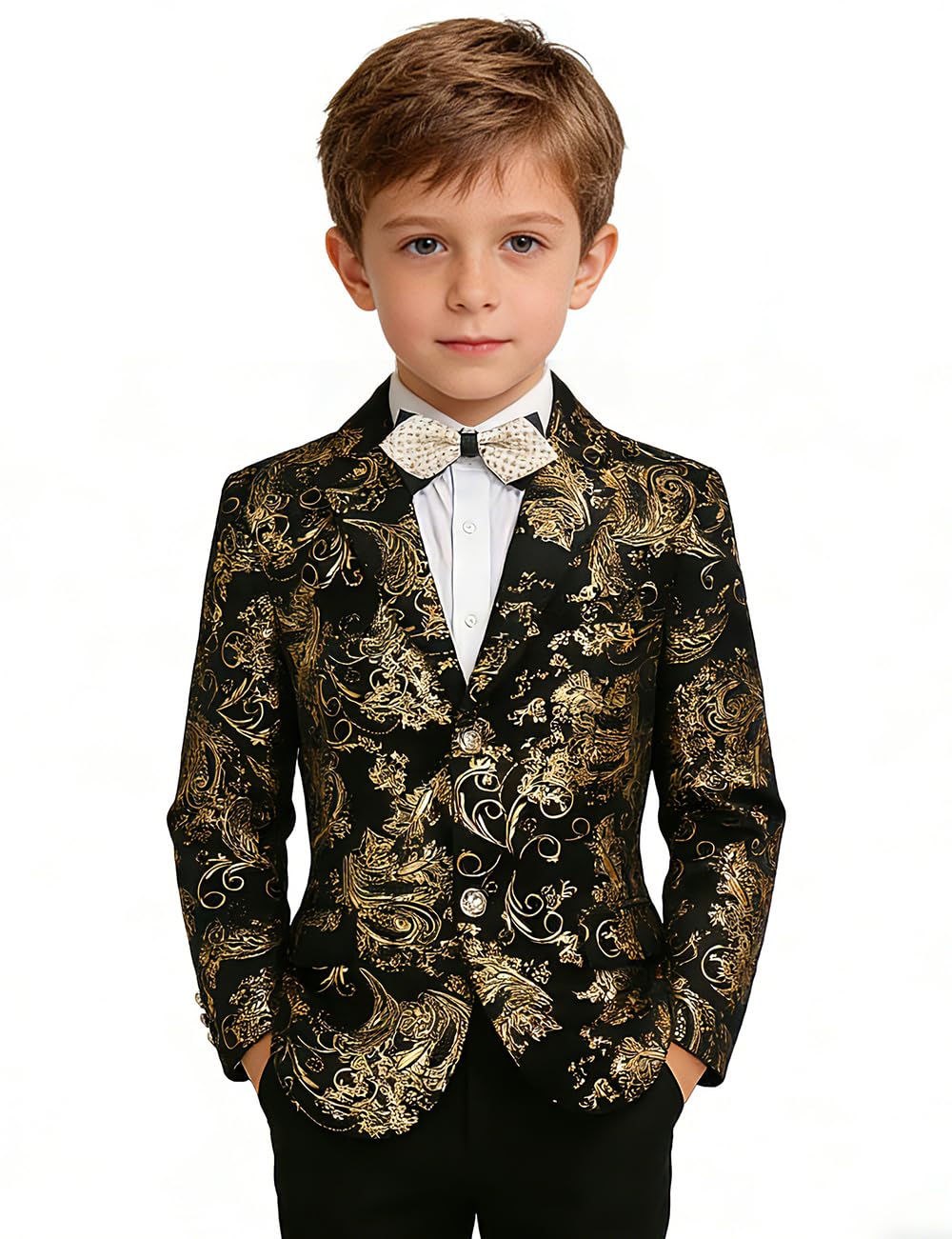 Lycody Boys Velvet Blazer Kid Toddler Tuxedo Suit Jacket - Review, Price and Buying Guide