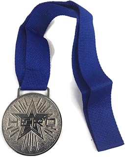 Wreck-it Ralph Hero Medal Medallion Hero's Duty, Silver, One Size