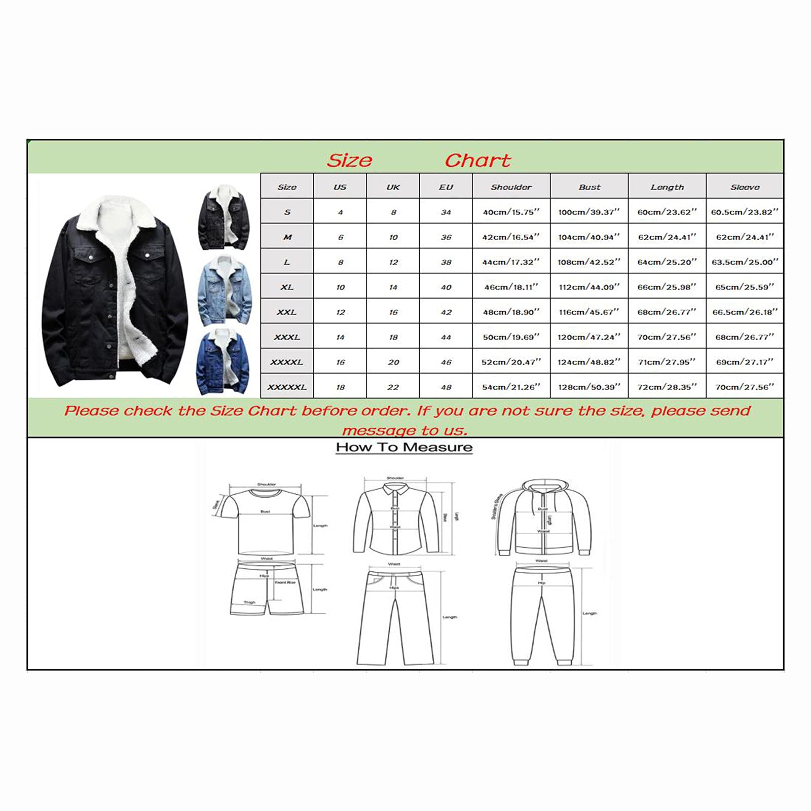 Chaqueta vaquera de camionero para hombre, chaqueta vaquera con forro polar de sherpa, chaqueta de trabajo gruesa y cálida, chaqueta vaquera de invierno, abrigo de mezclilla con forro de algodón,