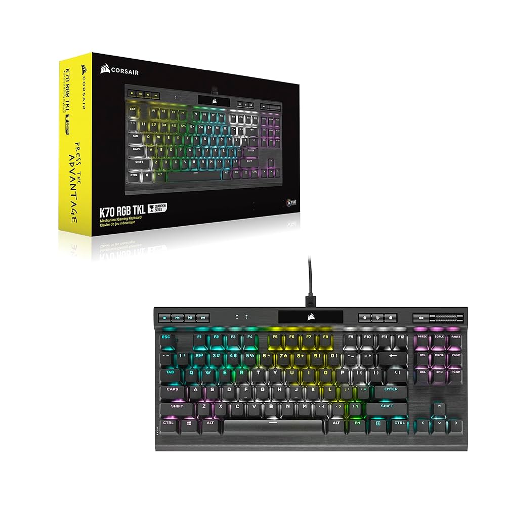 Amazon | Corsair K70 RGB TKL CHAMPIONシリーズ メカニカル